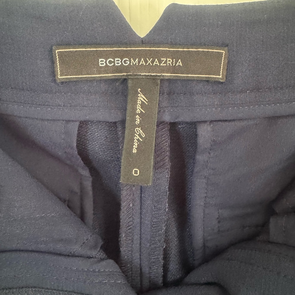 BCBGMaxAzria Navy dress pants - Picture 2 of 2